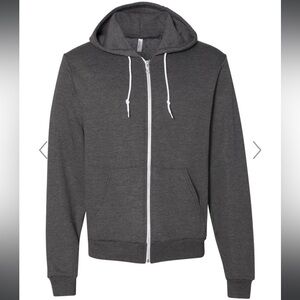 Vintage Unisex Flex Fleece Full-Zip Hoodie - American Apparel F497